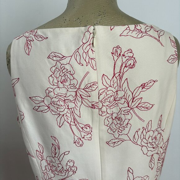 Ann Taylor Silk Blend Dress 6 - Picture 4 of 6